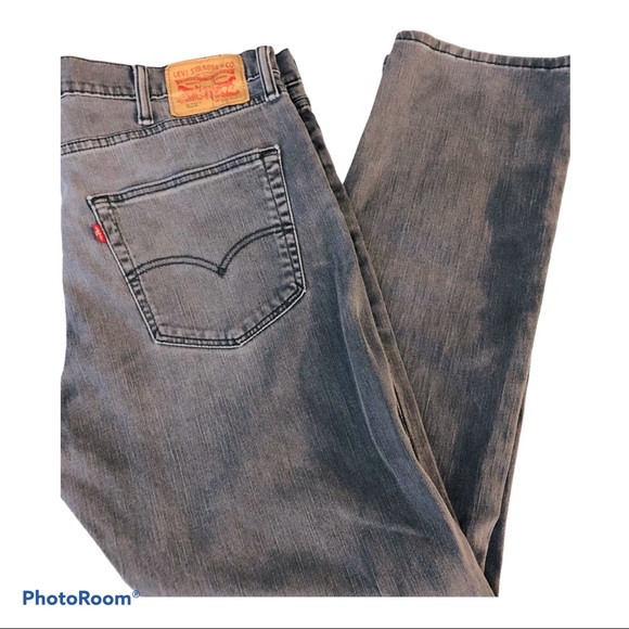 Levi's Other - LEVI STRAUSS Men's Gray Jeans 522 Size W38, L30